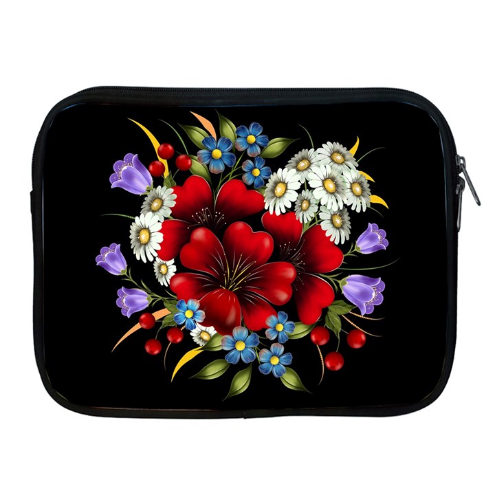 Flower Decoration Bouquet Of Flowers Apple iPad 2/3/4 Zipper Cases