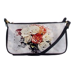 Flowers Background Wallpaper Art Shoulder Clutch Bag by Sapixe