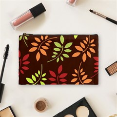 Leaves Foliage Pattern Design Cosmetic Bag (medium) by Sapixe