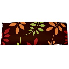 Leaves Foliage Pattern Design Body Pillow Case (dakimakura) by Sapixe