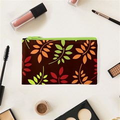 Leaves Foliage Pattern Design Cosmetic Bag (xs) by Sapixe