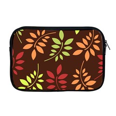 Leaves Foliage Pattern Design Apple Macbook Pro 17  Zipper Case by Sapixe