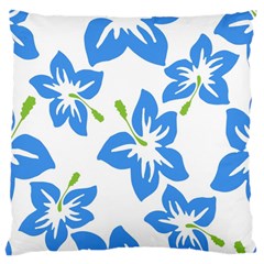 Hibiscus Wallpaper Flowers Floral Large Cushion Case (one Side)