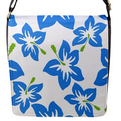 Hibiscus Wallpaper Flowers Floral Flap Closure Messenger Bag (s) by Sapixe