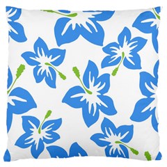 Hibiscus Wallpaper Flowers Floral Standard Flano Cushion Case (two Sides) by Sapixe