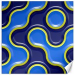 Pattern Curve Design Seamless Canvas 12  x 12  11.4 x11.56  Canvas - 1