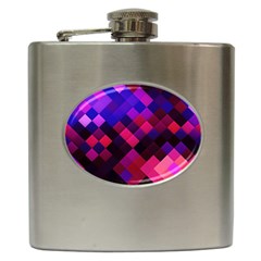 Pattern Seamless Pattern Tile Hip Flask (6 Oz) by Sapixe