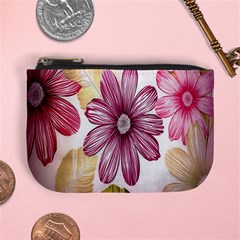 Print Fabric Pattern Texture Mini Coin Purse by Sapixe