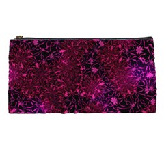 Retro Flower Pattern Design Batik Pencil Cases by Sapixe