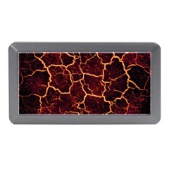 Lava Cracked Background Fire Memory Card Reader (mini) by Sapixe