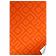 Seamless Pattern Design Tiling Canvas 12  X 18 