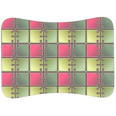 Seamless Pattern Seamless Design Velour Seat Head Rest Cushion by Sapixe