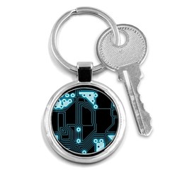 Seamless Repeat Repetitive Key Chains (round)  by Sapixe