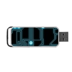 Seamless Repeat Repetitive Portable Usb Flash (one Side) by Sapixe