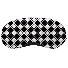 Square Diagonal Pattern Seamless Sleeping Masks by Sapixe