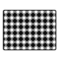 Square Diagonal Pattern Seamless Fleece Blanket (small) by Sapixe