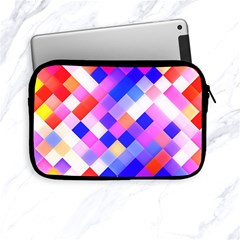 Squares Pattern Geometric Seamless Apple Ipad Mini Zipper Cases by Sapixe