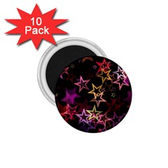 Stars Background Pattern Seamless 1 75  Magnets (10 Pack)  by Sapixe