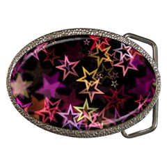 Stars Background Pattern Seamless Belt Buckles by Sapixe