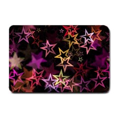 Stars Background Pattern Seamless Small Doormat  by Sapixe