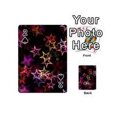 Stars Background Pattern Seamless Playing Cards 54 (mini) by Sapixe