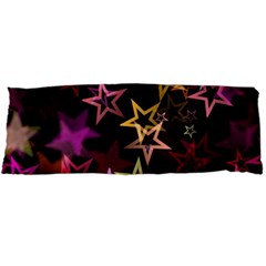 Stars Background Pattern Seamless Body Pillow Case Dakimakura (two Sides) by Sapixe