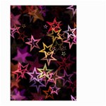 Stars Background Pattern Seamless Small Garden Flag (Two Sides) Front