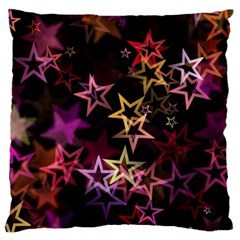 Stars Background Pattern Seamless Large Cushion Case (one Side) by Sapixe