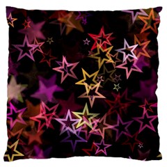 Stars Background Pattern Seamless Standard Flano Cushion Case (one Side) by Sapixe