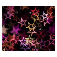 Stars Background Pattern Seamless Double Sided Flano Blanket (small)  by Sapixe