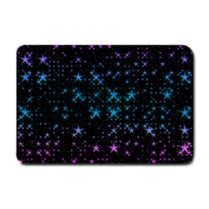 Stars Pattern Seamless Design Small Doormat 