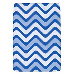 Waves Wavy Lines Pattern Design Removable Flap Cover (s) by Sapixe