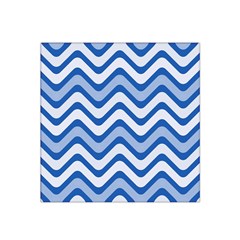 Waves Wavy Lines Pattern Design Satin Bandana Scarf by Sapixe