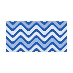 Waves Wavy Lines Pattern Design Yoga Headband by Sapixe