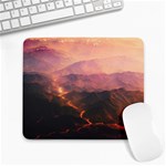 Volcanoes Magma Lava Mountains Large Mousepads Front