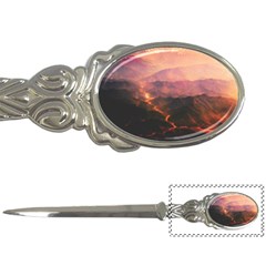 Volcanoes Magma Lava Mountains Letter Opener by Sapixe