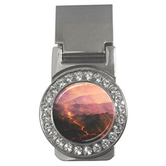 Volcanoes Magma Lava Mountains Money Clips (cz)  by Sapixe