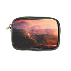 Volcanoes Magma Lava Mountains Coin Purse by Sapixe