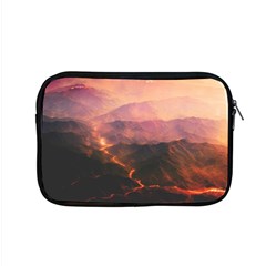 Volcanoes Magma Lava Mountains Apple Macbook Pro 15  Zipper Case by Sapixe