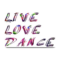 Live Love Dance Plume Plate Mats by alllovelyideas