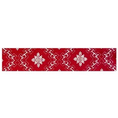 Chorley Weave Red Small Flano Scarf by DeneWestUK