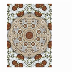 Flower Wreath In The Jungle Wood Forest Large Garden Flag (two Sides) by pepitasart