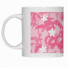 Plant Flowers Bird Spring White Mugs by Sapixe