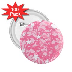 Plant Flowers Bird Spring 2 25  Buttons (100 Pack)  by Sapixe