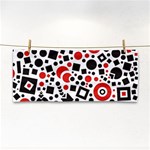 Square Objects Future Modern Hand Towel Front