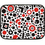 Square Objects Future Modern Double Sided Fleece Blanket (Mini)  35 x27  Blanket Front