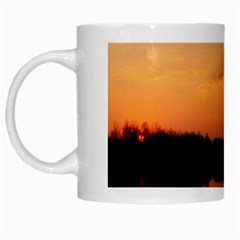 Sunset Nature White Mugs by Sapixe