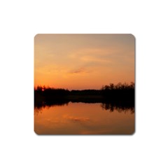 Sunset Nature Square Magnet