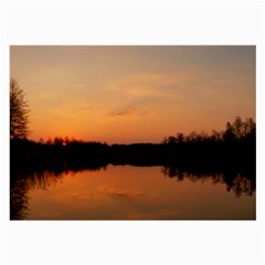 Sunset Nature Large Glasses Cloth (2-side) by Sapixe