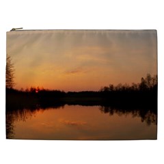 Sunset Nature Cosmetic Bag (xxl) by Sapixe